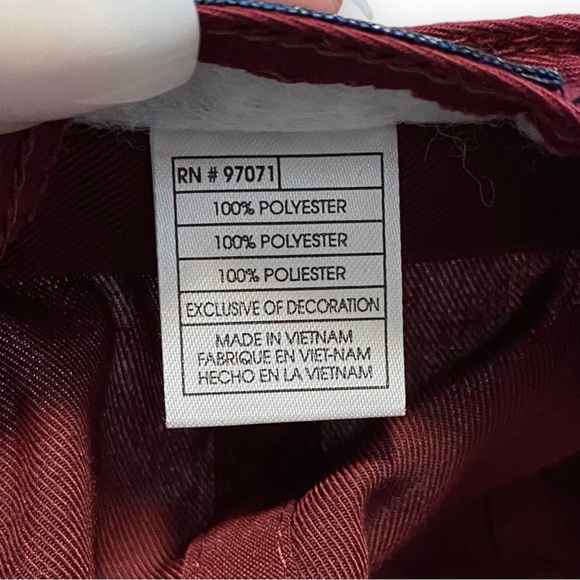 Top Of The World Maroon Minnesota Golden Grophers Logo Staple Adjustable Hat - Picture 9 of 10